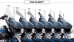 Klockwerks Flare™ for H-D 2014- 2023 FLH - Dark Smoke