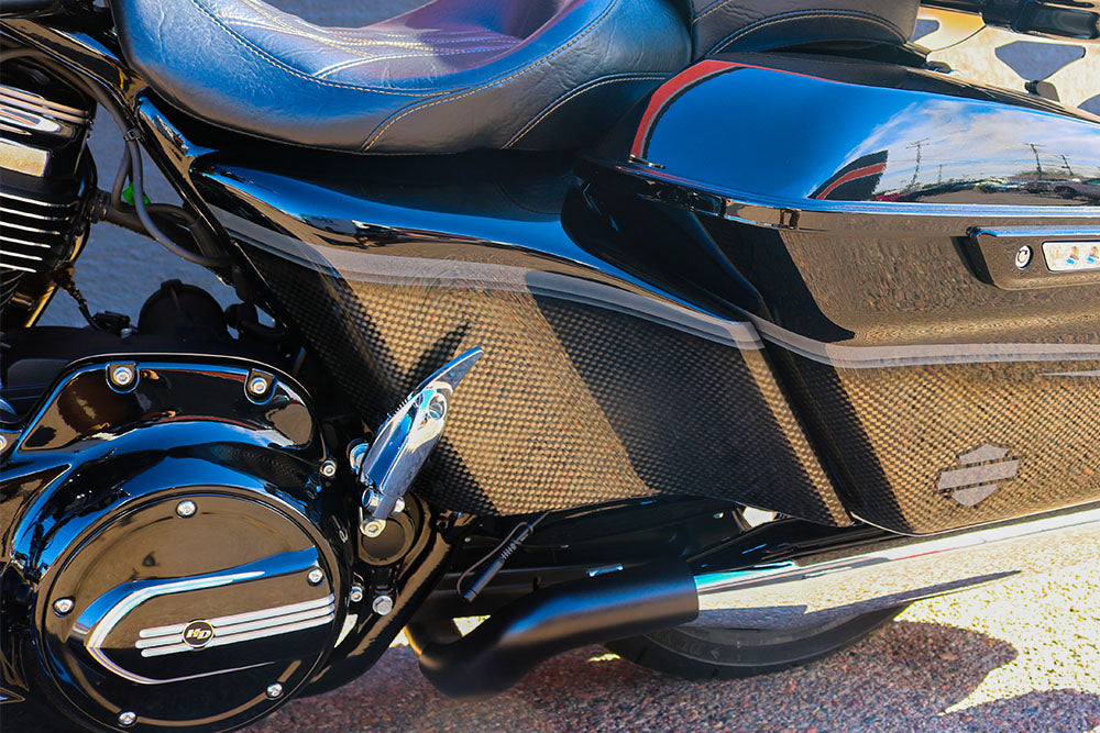 SWOOP 3-PIECE STRETCHED REAR END KITS (For 2014-Present Factory Stretched/CVO & Stock Bags)