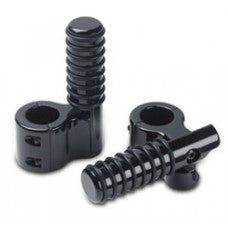 BL810 – Black Powder Coated Clamp-on Foot Peg with 8 O-Rings