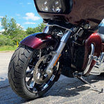 Load image into Gallery viewer, 14-23 Harley Touring 18&quot;   Fat Tire Front Fender - Color Matched
