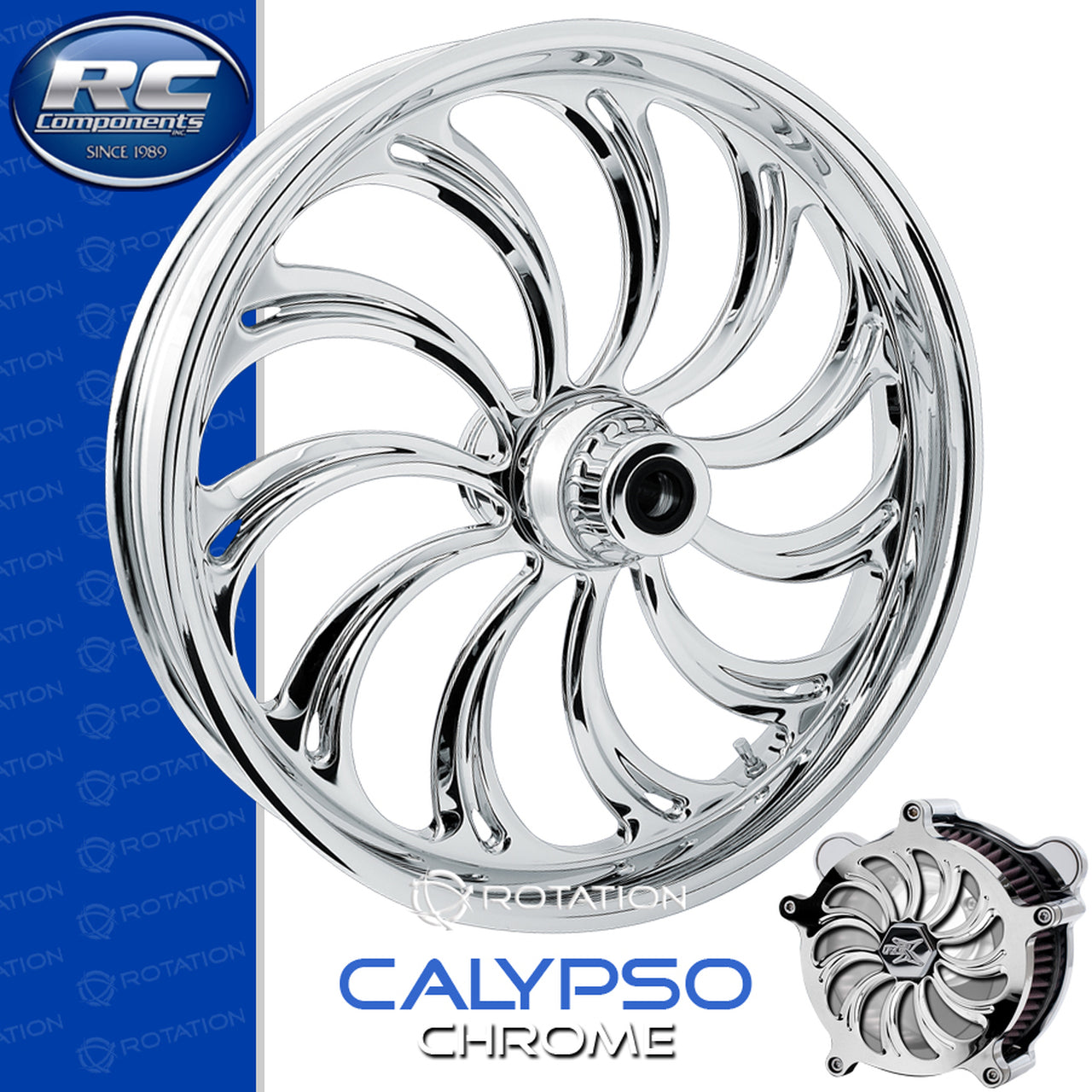 RC Components Calypso Chrome Touring Wheel