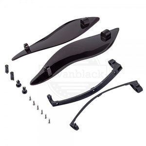 Adjustable Fairing Air Deflectors for 2014+ Harley Street Glide Batwing