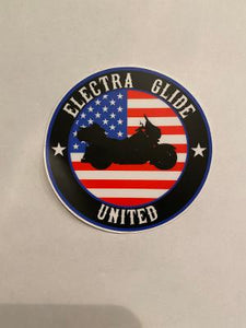 Electra Glide 3.5" Decal (Choose Color)
