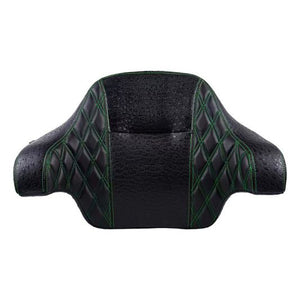 RAPTOR WRAP AROUND BACKREST PAD WITH CUSTOM STITCHING FOR 2014-LATER HARLEY TOURING KING TOUR PACK