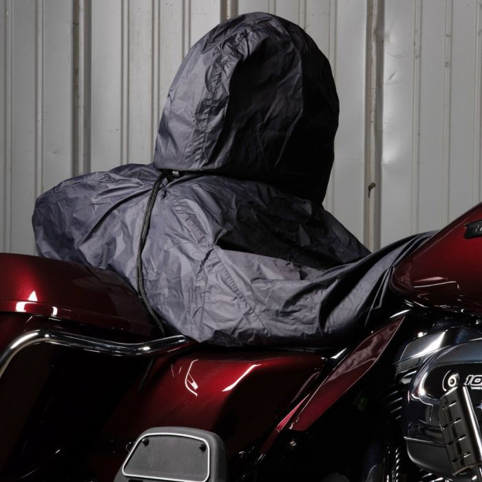 Rain Cover for Harley Davidson® Two Up Seat with Driver Backrest