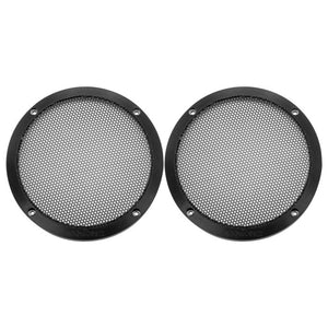 Bid4ze Zwarte kleur Speaker Grills Cover Case Metalen Mesh Vervanging Front Speaker Roosters voor Harley Touring Electra Glide Street Glide, Zwart Bid4ze Zwarte kleur Speaker Grills Cover Case Metalen Mesh Vervanging Front Speaker Roosters voor Harley Touring Electra Glide Street Glide, Zwart