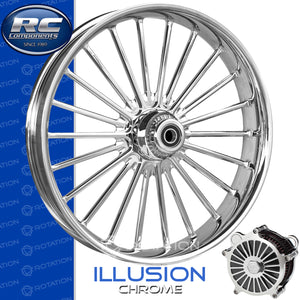 RC Components Illusion Chrome Touring Wheel