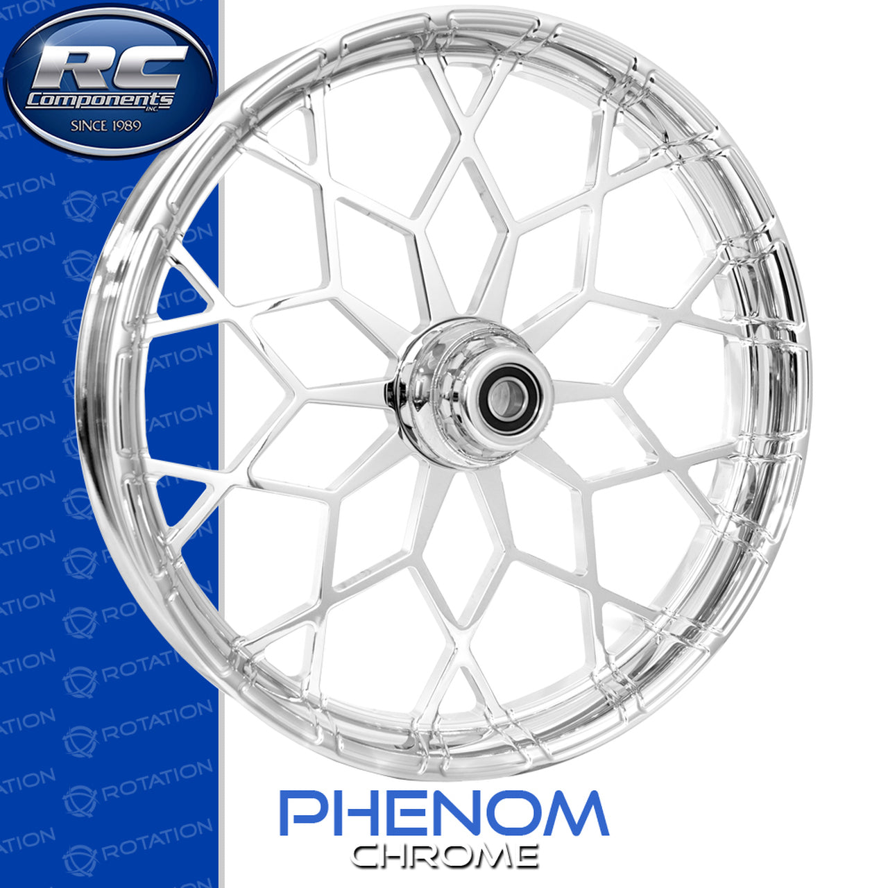 RC Components Prodigy Phenom Chrome Touring Wheel