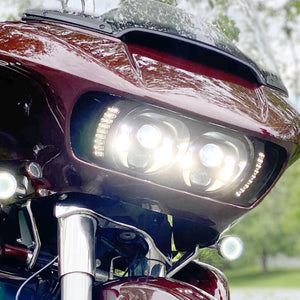 '15-'23 Road Glide Visionz™ LED Turn Signal & DRL Vent Inserts