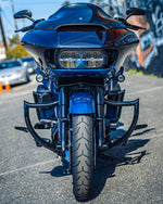 Load image into Gallery viewer, Factory 47 Shield Front Crash Bar For Baggers

